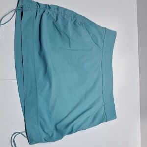 Columbia Teal Drawstring Skort